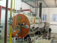 八吨天然气热水锅炉