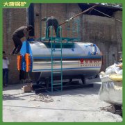 小型燃气蒸汽锅炉销售0.7吨多少钱能买